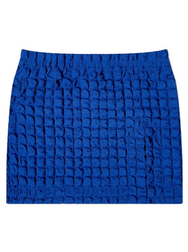 Szoknya Eckhaus Latta Bubble Mini Skirt Kék | 7017-EL-SS23-C