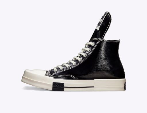 Korlátozott példányszámban Converse Rick Owens x Chuck 70 Hi "Black" Fekete | A01291C