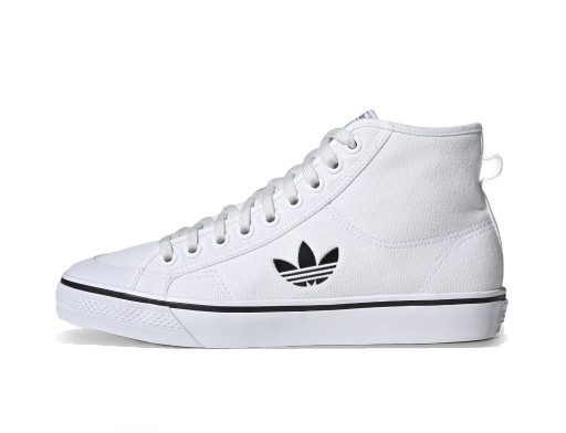 Sneakerek és cipők adidas Originals Nizza Hi Cloud White Black Fehér | FW8351