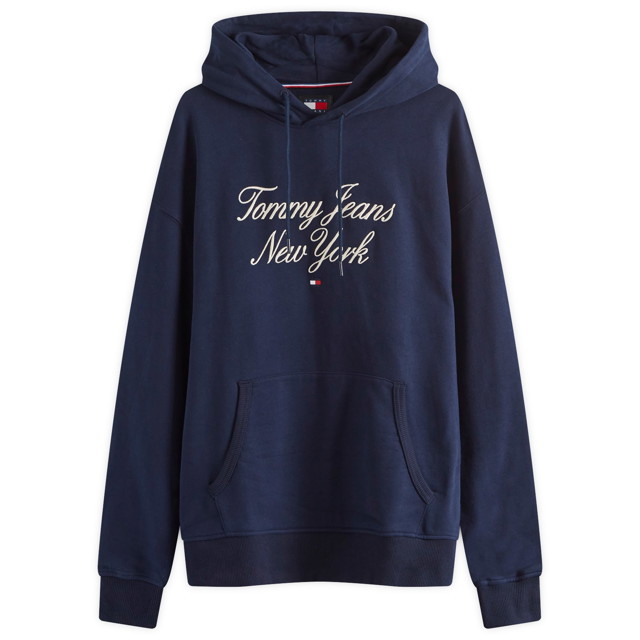 Sweatshirt Tommy Hilfiger Men's Luxe Serif NY Fekete | DM0DM18620C1G