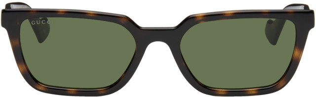 Napszemüveg Gucci Gucci Tortoiseshell Cat-Eye Sunglasses Zöld | GG1539S-002