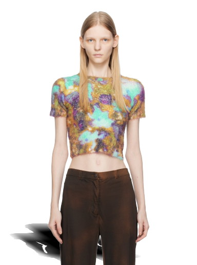 Crop topok Acne Studios Blue & Purple Floral Többszínű | A60446-