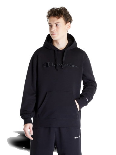 Sweatshirt Champion Hooded Sweatshirt Fekete | 218486 CHA KK001