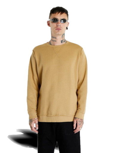 Pulóver Urban Classics Oversized Open Edge Crewneck Bézs | TB1590-00871