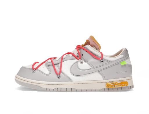 Sneakerek és cipők Nike Dunk Low Off-White Lot 6 Szürke | DM1602-110