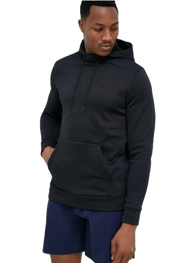 Sweatshirt Under Armour Fleece Hoodie Fekete | 1373353