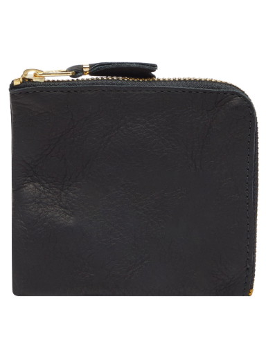 Pénztárca Comme des Garçons Washed Wallet Fekete | SA3100WW-1-BLK