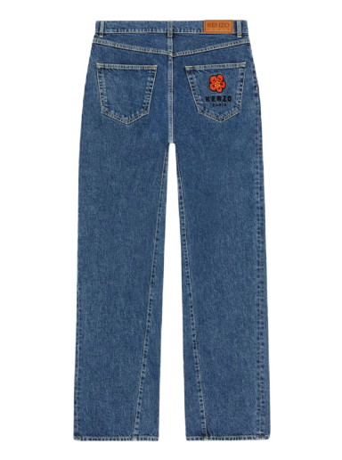 Farmer KENZO x Nigo Boke Flower Crest Jeans Sötétkék | FC55DP404CEI.76