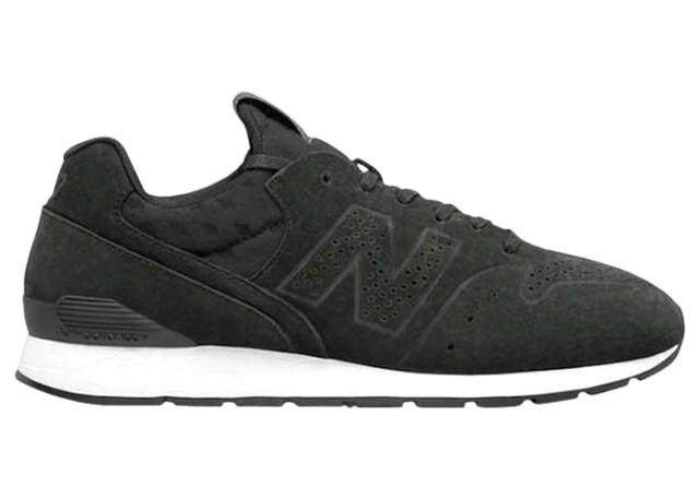 Sneakerek és cipők New Balance 696 Deconstructed Black Black-White Fekete | MRL696DK