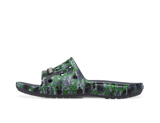 Sneakerek és cipők Crocs Classic Slide Minecraft Szürke | 208470-90H