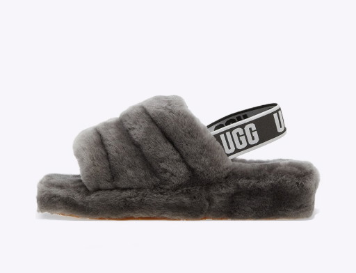 Sneakerek és cipők UGG Fluff Yeah "Charcoal" W Szürke | 1095119-CHRC