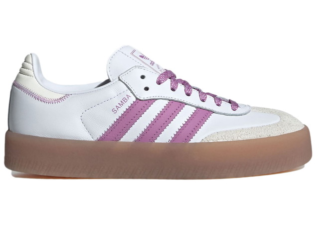 Sneakerek és cipők adidas Originals Sambae Preloved Purple W Fehér | IE9106