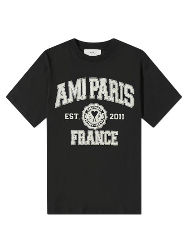 Póló AMI Paris Tee Fekete | HTS010-702-001