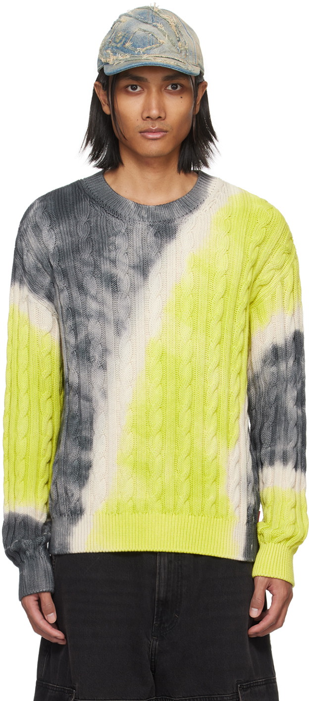 Pulóver Diesel K-Janci Sweater Zöld | A12459-0CNAQ-5KB