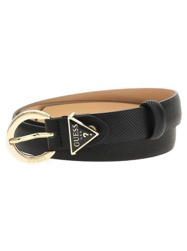 Övek GUESS Noelle Triangle Logo Belt Fekete | BW9071P4125