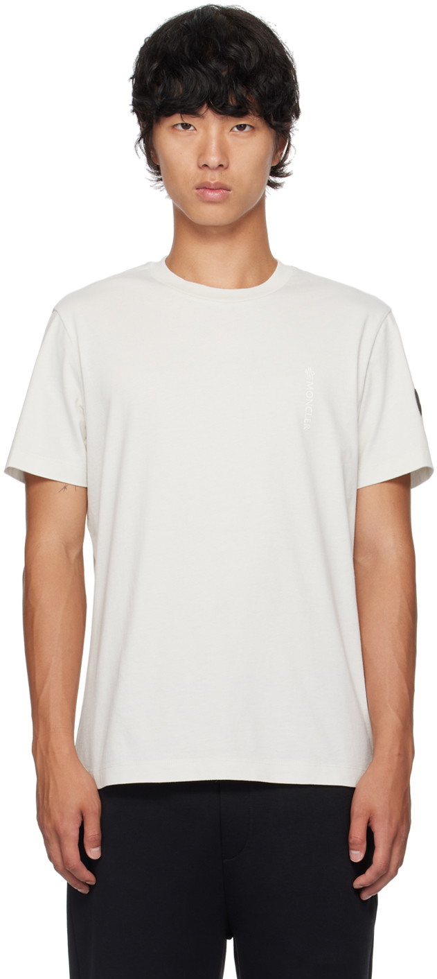 Póló Moncler Gray Garment-Washed T-Shirt Szürke | J20918C0001589A17