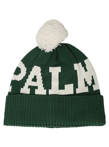 Logo Pompon Beanie