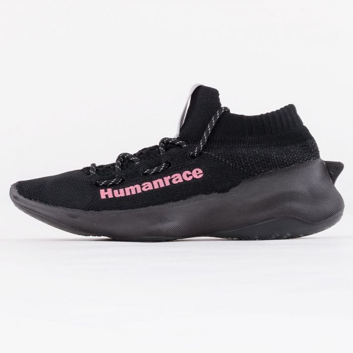 Sneakerek és cipők adidas Performance Pharrell x Human Race Sichona "Black Shock Pink" Fekete | GX3032, 0