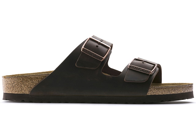 Sneakerek és cipők Birkenstock Arizona Oiled Leather Habana Fekete | 0052531/0052533