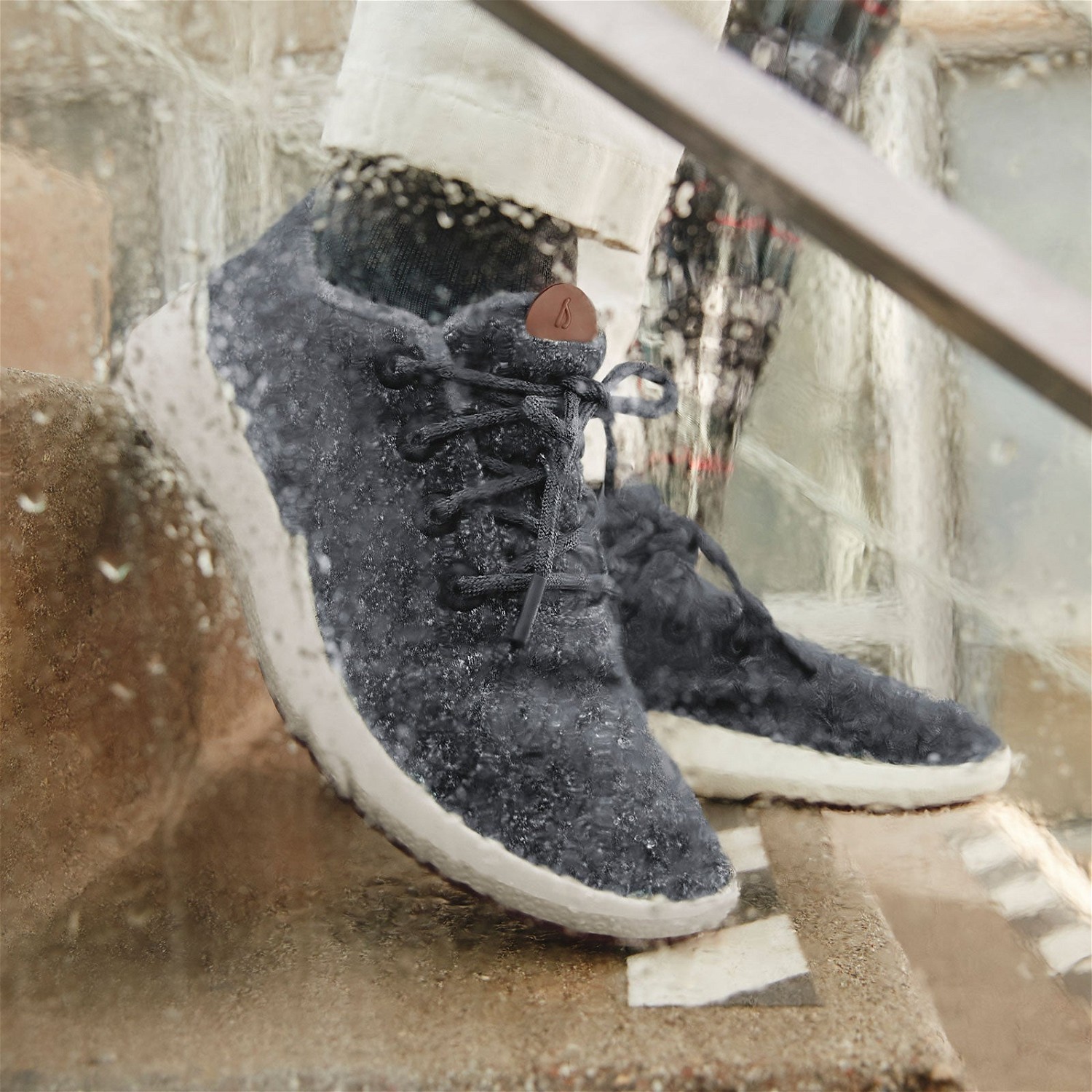 Sneakerek és cipők Allbirds Wool Runner Mizzles Kék | 6712404541520, 1