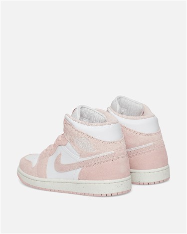 Sneakerek és cipők Jordan Air Jordan 1 Mid Pink Suede Rózsaszín | FN5215-161, 4