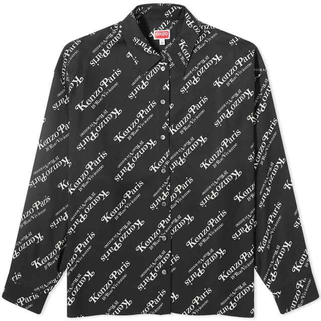 Ing KENZO Verdy Logo Shirt Fekete | FE52CH2479S2-99