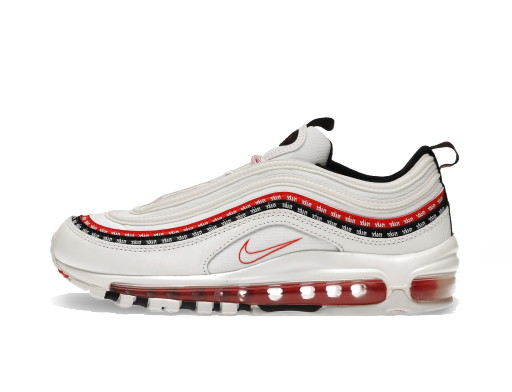 Sneakerek és cipők Nike Air Max 97 Sketch Logo White Black Red Fehér | CK9397-100