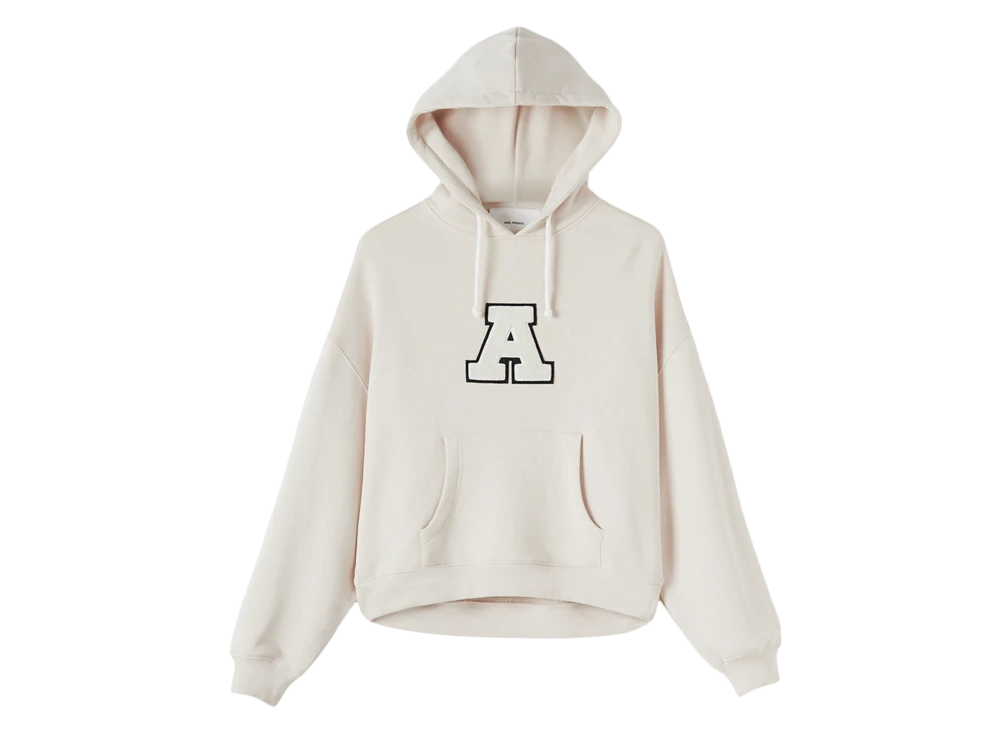 Sweatshirt AXEL ARIGATO College A Appliquéd Hoodie Fehér | A0828002, 0