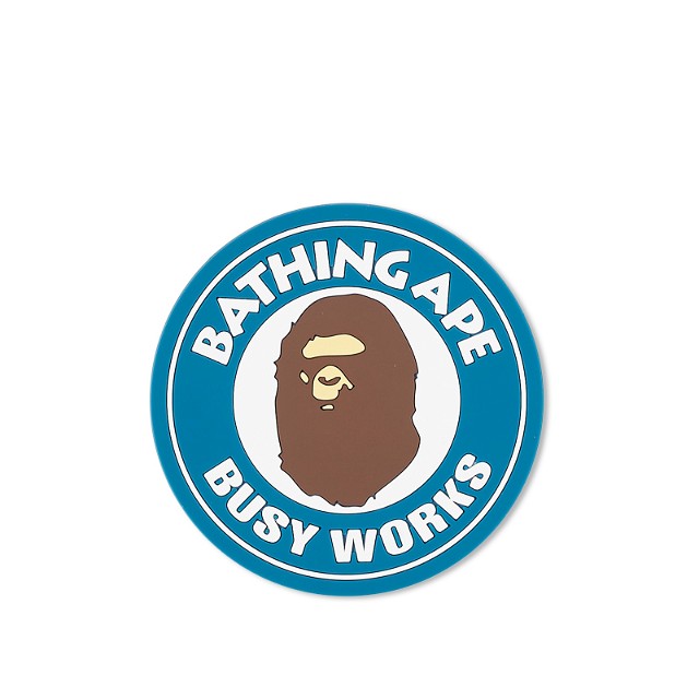 A Bathing Ape Busy Works Rubber Coaster