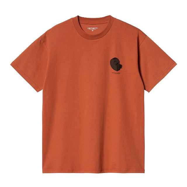 Póló Carhartt WIP Diagram C T-Shirt 
Piros | I033177_1CL_XX