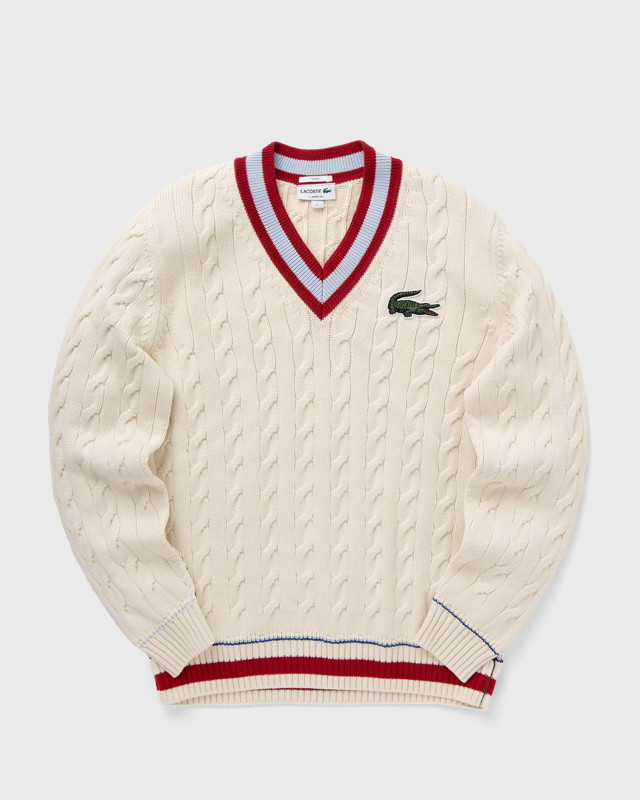 Pulóver Lacoste PULLOVER Bézs | AH6448-IQ1