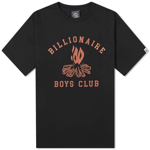 Póló BILLIONAIRE BOYS CLUB Campfire T-Shirt Fekete | B23442-BLK