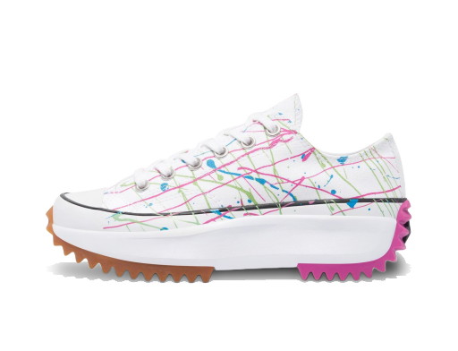 Sneakerek és cipők Converse Run Star Hike Ox Paint Splatter White W Fehér | 571873C