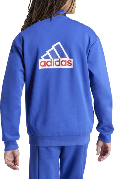 Sweatshirt adidas Performance FI BOS TT OLY Kék | is9595, 1
