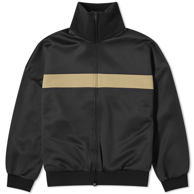 Dzsekik Fear of God Stripe Track Jacket Fekete | FG830-029NEO-001