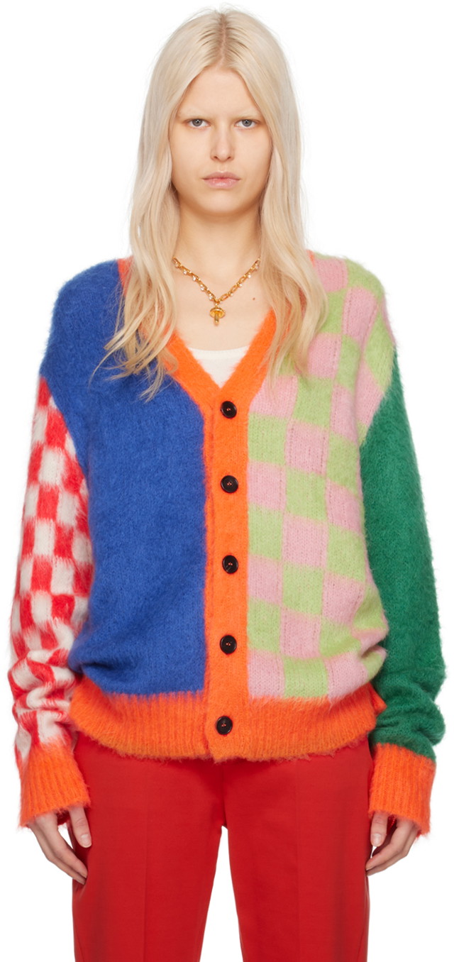 Pulóver Marni SSENSE x Cardigan 
Piros | CDMG0128QX UFU166