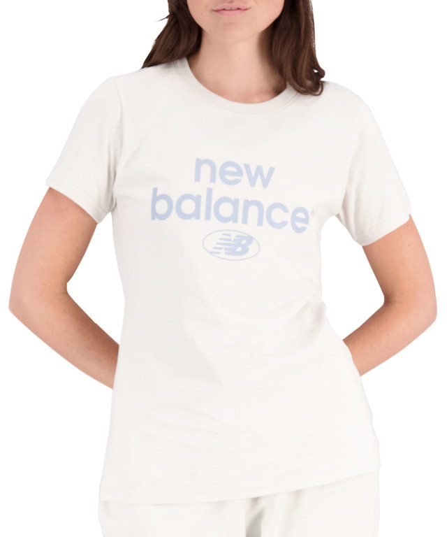 Póló New Balance t-Shirt Fehér | wt31507-mbm