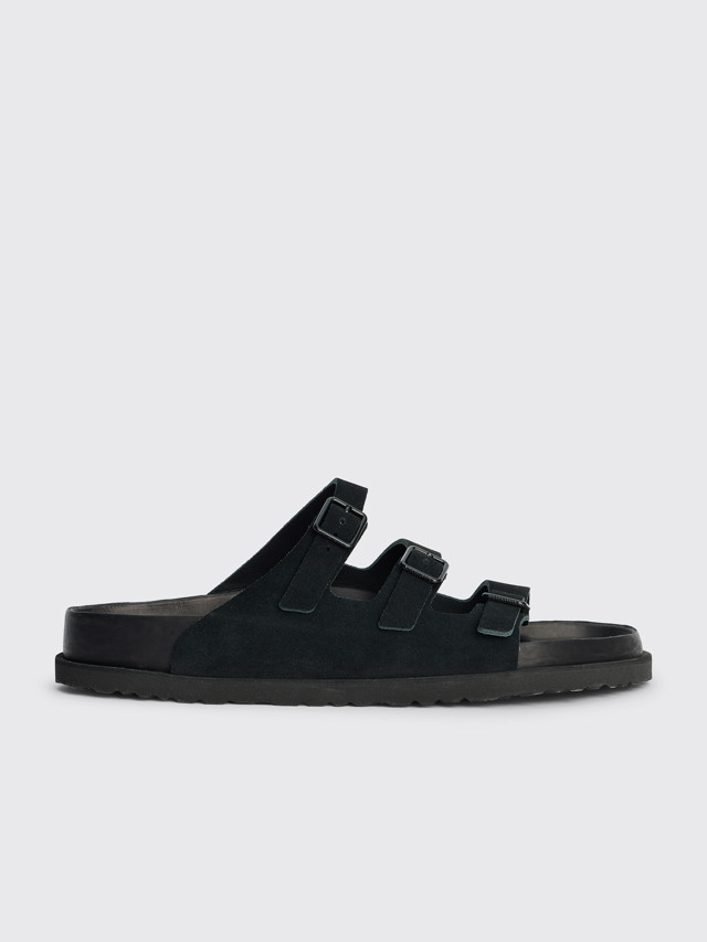 Sneakerek és cipők Birkenstock Florida Suede Black Fekete | 1024854