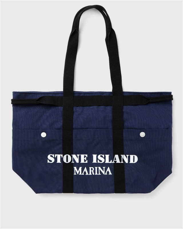 Vászontáskák Stone Island Marina Beach Tote Bag Sötétkék | 8015911X5.V0027