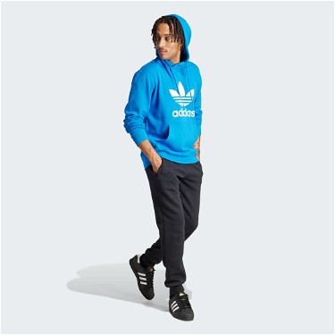 Sweatshirt adidas Originals Adicolor Classics Trefoil Hoodie Kék | IM9410, 3