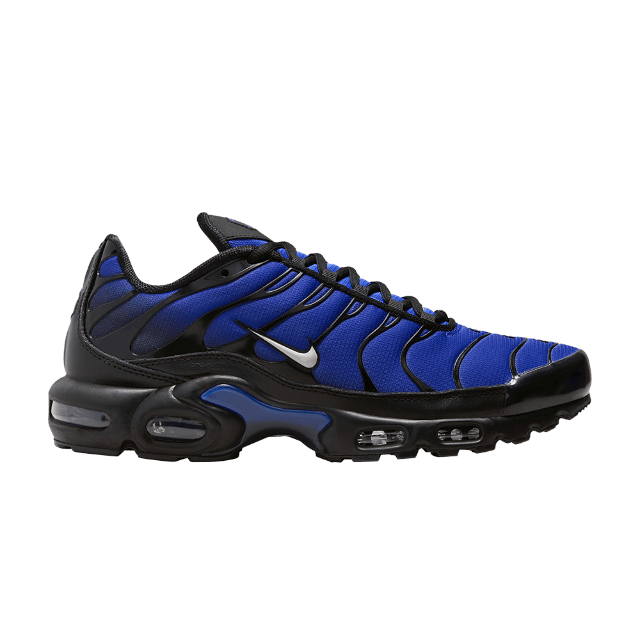Sneakerek és cipők Nike Air Max Plus Premium Black Racer Blue Kék | FQ7331-001