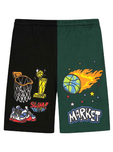 Rövidnadrág MARKET Memorabilia Shorts Zöld | 395000528