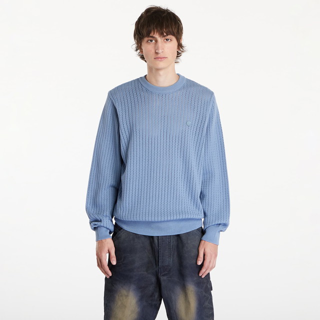 Pulóver Carhartt WIP Calen Sweater UNISEX Kék | I033714.0W9XX