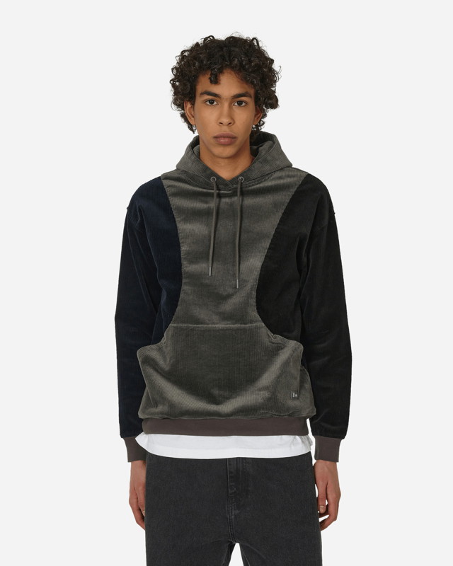 Sweatshirt Dime Wave Corduroy Hoodie Szürke | DIMEHO239 CHA