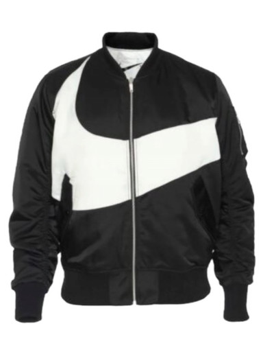 Bomber dzsekik Nike SWOOSH Therma Fit Reversible Bomber Jacket Fekete | DR7020-010