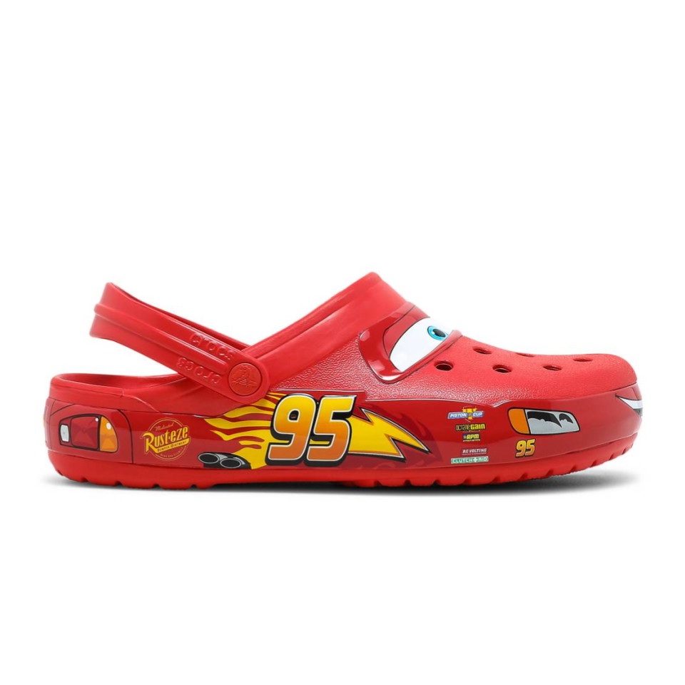 Sneakerek és cipők Crocs Cars x Classic Clog "Lightning McQueen" 
Piros | 205759 610, 0