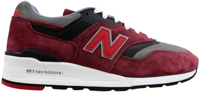 Sneakerek és cipők New Balance 997 Made In USA "Burgundy" Burgundia | M997CRG