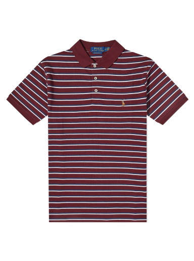 Stripe Custom Fit Polo Tee