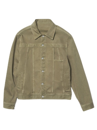 Dzsekik Jacquemus La Veste De Nimes Paneled Zöld | 226DE013-1016-56A