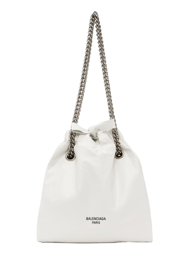 Vászontáskák Balenciaga Small Crush Tote Bag Fehér | 742942 210IU